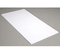 Evergreen 120116 519030 - Confezione da 8 piastre in polistirene bianco, 300 x 600 x 0,75 mm