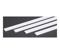 Evergreen 385 - Profili Quadrati, 600 x 2,5 x 19 mm, 4 Pezzi