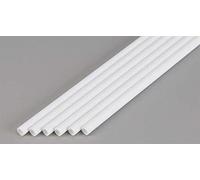 evergreen 427 - Tubo Rotondo da Gioco, Lunghezza 60 cm, Diametro 5,5 mm, 6 Pezzi