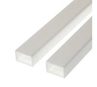 EVERGREEN 500259 - Tubo rettangolare, 350 x 6,3 x 9,5 mm, 2 pezzi, multicolore