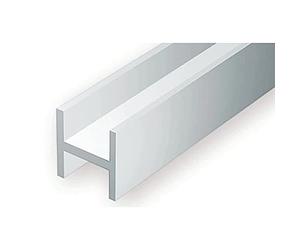 EVERGREEN 500281 - Profilo a H, 350 x 1,5 x 1,5 mm, 4 pezzi, multicolore