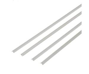 EVERGREEN 500291 - Profilo angolare, 350 x 1,5 x 1,5 mm, 4 pezzi, multicolore