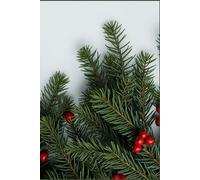 Evergreen Dreams: Festive Pine Girls Journal: 6x9 Cute Christmas Notebook • 70 Lined Pages • Matte Finish • Perfect Holiday Gift for School Girls