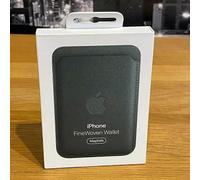 (Evergreen, For Apple iPhone 14) For iPhone 17 16 15 14 13 12 Pro Max Plus Finewoven W/ Logo Magsafe Wallet Card