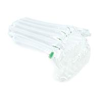 Evergreen Goods - 10 sacchetti gonfiabili per bottiglie di vino e birra, valvola facile da gonfiare, cuscino a colonna d'aria per un imballaggio sicuro e un trasporto sicuro, protezione antiurto a