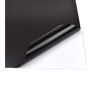 Evergreen Goods - 20 fogli di vinile autoadesivo formato A4, impermeabile, opaco/lucido, per fustellatrici (nero opaco)