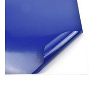 Evergreen Goods 30 Fogli A4 Vinile Artigianale Autoadesivo Impermeabile Colorato Opaco/Lucido (Plastica Adesiva) per Macchine da Taglio (Blu Navy (Lucido))