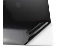 Evergreen Goods 30 Fogli A4 Vinile Colorato Autoadesivo Impermeabile Opaco/Lucido per Artigianato (Plastica Adesiva) per Macchine da Taglio (Nero (Lucido))