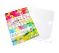 Evergreen Goods, Carta adesiva in vinile bianco lucido, formato A4, etichette autoadesive stampabili a getto d'inchiostro, carta adesiva in PVC impermeabile, 210 x 297 mm, Cricut & Silhouette, per