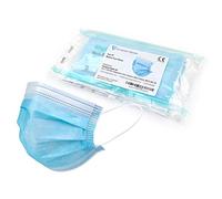 Evergreen Goods Ltd Tipo IIR Splash A Proof Maschera chirurgica, Confezione da 10