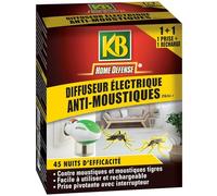 EVERGREEN KB DIFFUSEUR ELECTRIQUE Anti-MOUSTIQUES avec Recharge KBMDIFF