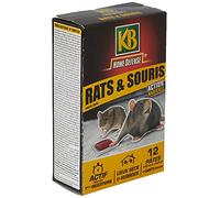 EVERGREEN KB Home Defense Rats ET Souris 12 PATES 120G RSOUPAT