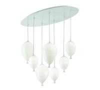 Evergreen Lights Lampada a Sospensione 40 W, Cromo