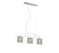 Evergreen Lights Lampada a Sospensione, 40 watts, Cromo