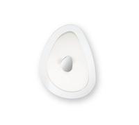 Plafoniera Moderna Geko Metallo Bianco 2 Luci E27