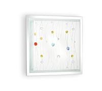 Plafoniera Moderna Ocean Metallo Multicolor 2 Luci E27
