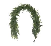 Evergreen Pine Garland - Faux Norfolk Pine Greedery, Decorazioni natalizie per le vacanze | Real Touch Christmas Garland, simulazione artificiale piante verdi, ghirlande decorative per porte a v