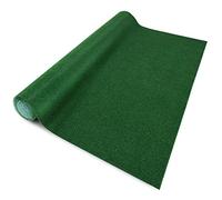 Evergreen - Prato artificiale Comfort con nodi; standard, con erba in tessuto non tessuto; altezza complessiva ca. 5 mm, peso 1.190 g/m², permeabile 30 litri/min/m² (1,33 m x 9 m)