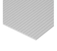 evergreen- Rivestimento per Tavole, 1 x 150 x 300 mm, griglia 2,00 mm, 1 Pezzo, Colore Bianco, Small, 4081