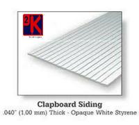 Evergreen Stirene 4041 1 x .102cm 1.0mm Distanziale 15.2cmx30.5cmx.102cm