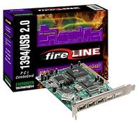 Evergreen Technologies Scheda PCI a 5 porte 2 USB 2.0 e 3 firewire