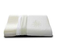EVERGREENWEB Cuscino Cervicale 40x70 Alto 9 cm, Modello Doppia Onda 100% Memory Foam, Fodere Aloe Vera e Cotone Sfoderabile, Guanciale Letto per Dolori al Collo con Dispositivo Medico, Offerta
