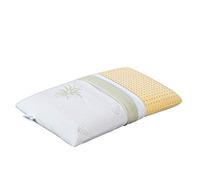 EVERGREENWEB Cuscino Cervicale 40x70 Alto 9 cm, Modello Saponetta 100% Memory Foam, Doppia Fodera Aloe Vera e Cotone Sfoderabile, Guanciale Letto per Dolori al Collo con Dispositivo Medico, Offerta