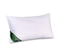 Evergreenweb - Cuscino Letto in MEMORY FOAM e oli essenziali di SOIA 40x70 alto 12 cm, Imbottitura con Fiocchi 100% Schiuma a Memoria CERVICALE, fodera Bianca Antiacaro, Guanciale per Dormire, OFFERTA