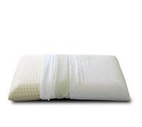 Evergreenweb - Cuscino Memory Foam 40x70 Alto 12cm Cervicale DISPOSITIVO MEDICO Modello Saponetta con Doppia Fodera Tessuto Sfoderabile AloeVera e 100% Cottone Guanciale Ortopedico per Dolori al Collo