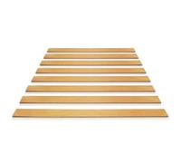 EVERGREENWEB - Kit 8 Doghe Letto in Legno RINFORZATE, lunghezza 79cm larghezza 6,4cm spessore 0,8cm - misura STANDARD, Listelli di ricambio in Faggio Multistrato ECOLOGICO, per tutte le Reti Singole
