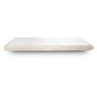 Evergreenweb - Materasso Matrimoniale 140x190 in Waterfoam Alto 10 cm Ideale per Letto Matrimoniale, Divano Letto o Brandina Pieghevole, Ortopedico con Rivestimento Antiacaro Traspirante SUN - OFFERTA