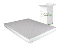 EVERGREENWEB - Materasso Memory per Divano Letto Matrimoniale 160x190 cm Materasso Ortopedico in Waterfoam Alto 14 cm ergonomico per prontoletto con Rivestimento Anallergico Bianco - DAYBED Memory