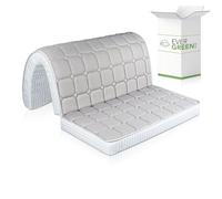 Materasso per Divano Letto in MEMORY FOAM alto 10 cm, PIEGHEVOLE - EVERGREENWEB