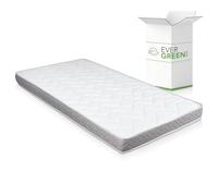 EVERGREENWEB - Materasso per Divano Letto Singolo 100x190 cm, Materasso Ortopedico in Waterfoam Alto 14 cm ergonomico per prontoletto con Rivestimento Anallergico Bianco - DAYBED