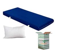 Evergreenweb Materasso Singolo 80x190 EVER in Waterfoam ORTOPEDICO alto 15 cm
