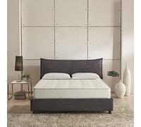 EVERGREENWEB - Materasso Singolo 80x190 in Memory Foam a 7 Zone Differenziate Ortopedico. Rivestimento anallergico e Traspirante. Made in Italy 100%, con Cuscino Memory in Omaggio | City Plus