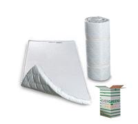 EVERGREENWEB Materasso Singolo 80x195 alto 5cm ARROTOLABILE Salvaspazio Multiuso