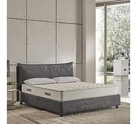 EVERGREENWEB Materasso Singolo 85x190 Alto 16 cm ORTOPEDICO lastra WaterFoam Bio + CUSCINO Memory Foam GRATIS, Rivestimento Bianco Traspirante, Trapuntatura Massaggiante ANALLERGICO per Reti o Letti