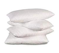 Evergreenweb - Set di 4 Cuscino Guanciale da Letto a saponetta Fibra, Ortopedico, Indeformabile, durezza Media 40x72 Alto 13 cm