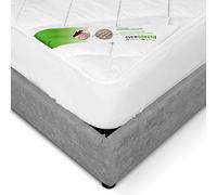 EVERGREENWEB - Topper Letto Morbido per Materasso Singolo 80x190 cm, Coprimaterasso Memory Trapuntanto 3 cm. Correttore Materasso Rivestimento Ipoallergenico pratica Balza, Topper Ever Memory