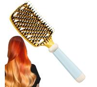 EverHair Brush | Spazzola districante portatile con setole naturali | Per donne e uomini, casa, dormitorio universitario, uomini, ricci, styling, viaggi, salone e parrucchiere