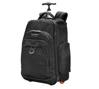 Everki Atlas Wheeled Zaino Trolley 30 L per Laptop - Bagaglio a Mano per Donna e Uomo - Scomparto Regolabile per 13"-17,3" - Nero (EKP122)