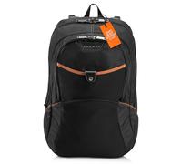 Everki Glide zaino per laptop 17,3" per donna e uomo - robusto e idrorepellente, con strisce riflettenti per studio, viaggio o moto - Nero (EKP129)