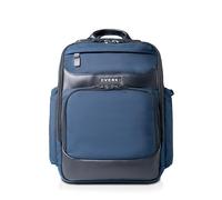 EVERKI Onyx Premium Business Executive - Zaino per computer portatile, in nylon balistico e pelle, zaino da ufficio, borsa per computer aziendale, scomparto dedicato fino a 17,3 pollici (EKP132S17N