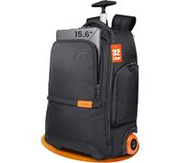 Everki Wheeled 123 zaino per laptop con ruote - per laptop 15,6" e MacBook 16", bagaglio a mano con ruote sostituibili, borsa da lavoro per professionisti