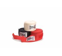 Everlast Elite Hand Wrap, Wraps Unisex-Adult, Black/White/Red, 305 CM