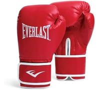 Everlast Core 2 Guanti da allenamento, L/XL, Rosso/Bianco | Guantoni da boxe in ecopelle per sacchi, lavoro con i guantoni e lezioni, sistema a velcro, imbottitura interna in schiuma a