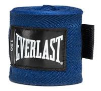 Everlast Core Bende per Mani 305 cm, Blu - Bende da Boxe per guantoni, Sparring, MMA e Kickboxing, Chiusura in Velcro con Cinturino per Il Pollice