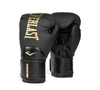 EVERLAST ELITE 2 BOXING GLOVES, guantoni in pelle, chiusura a strappo