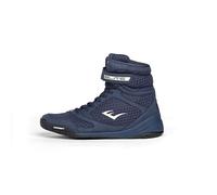 Everlast Elite 2 - Scarpe da boxe, calzature da allenamento boxe, a lunga durata, Navy, 43 EU